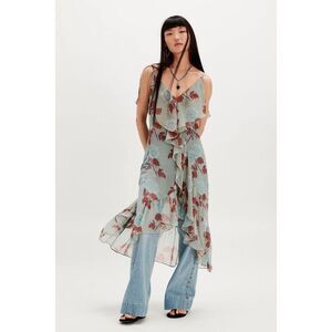 Free People Sunfaded Maxi Top Size S